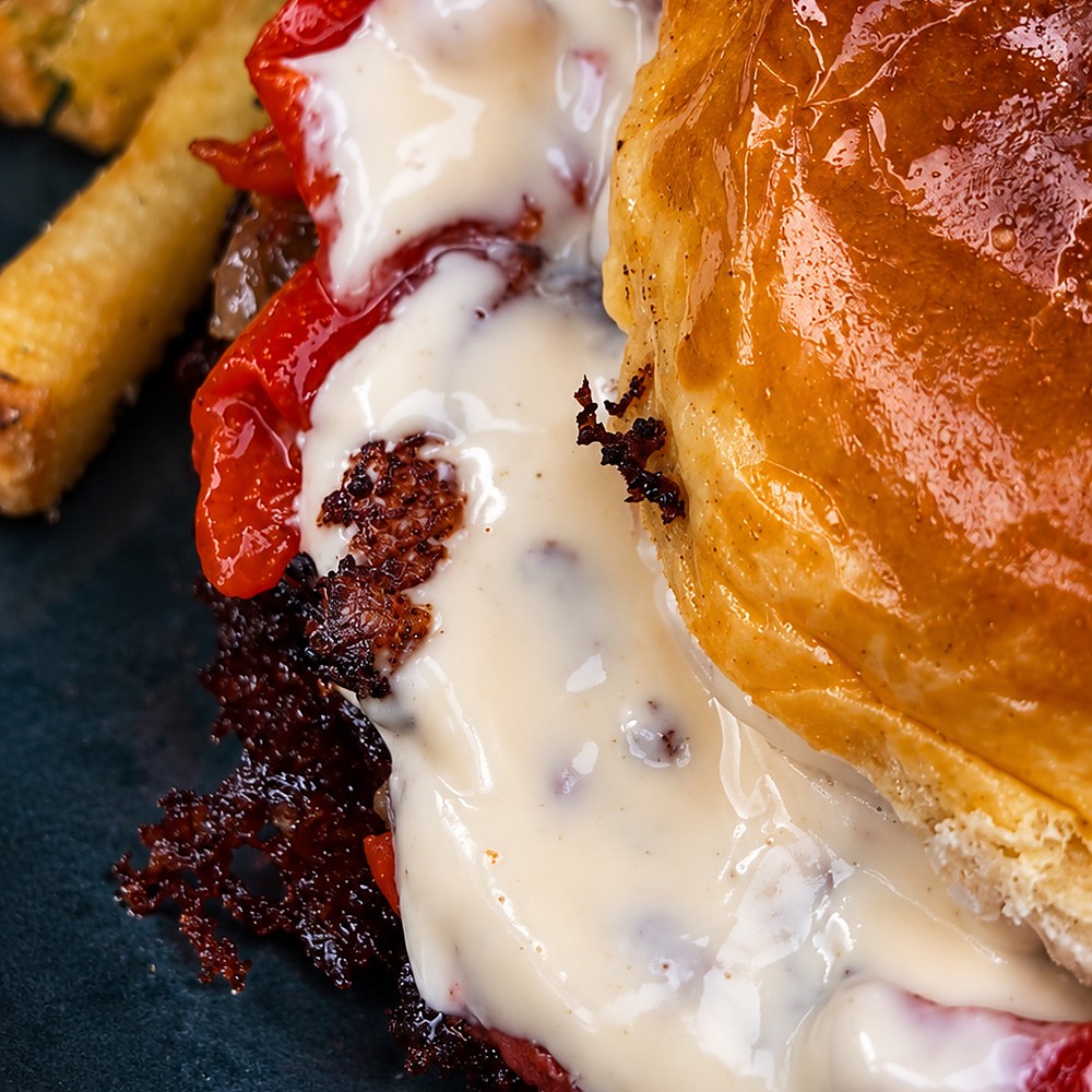 Queso de cabra y piquillo